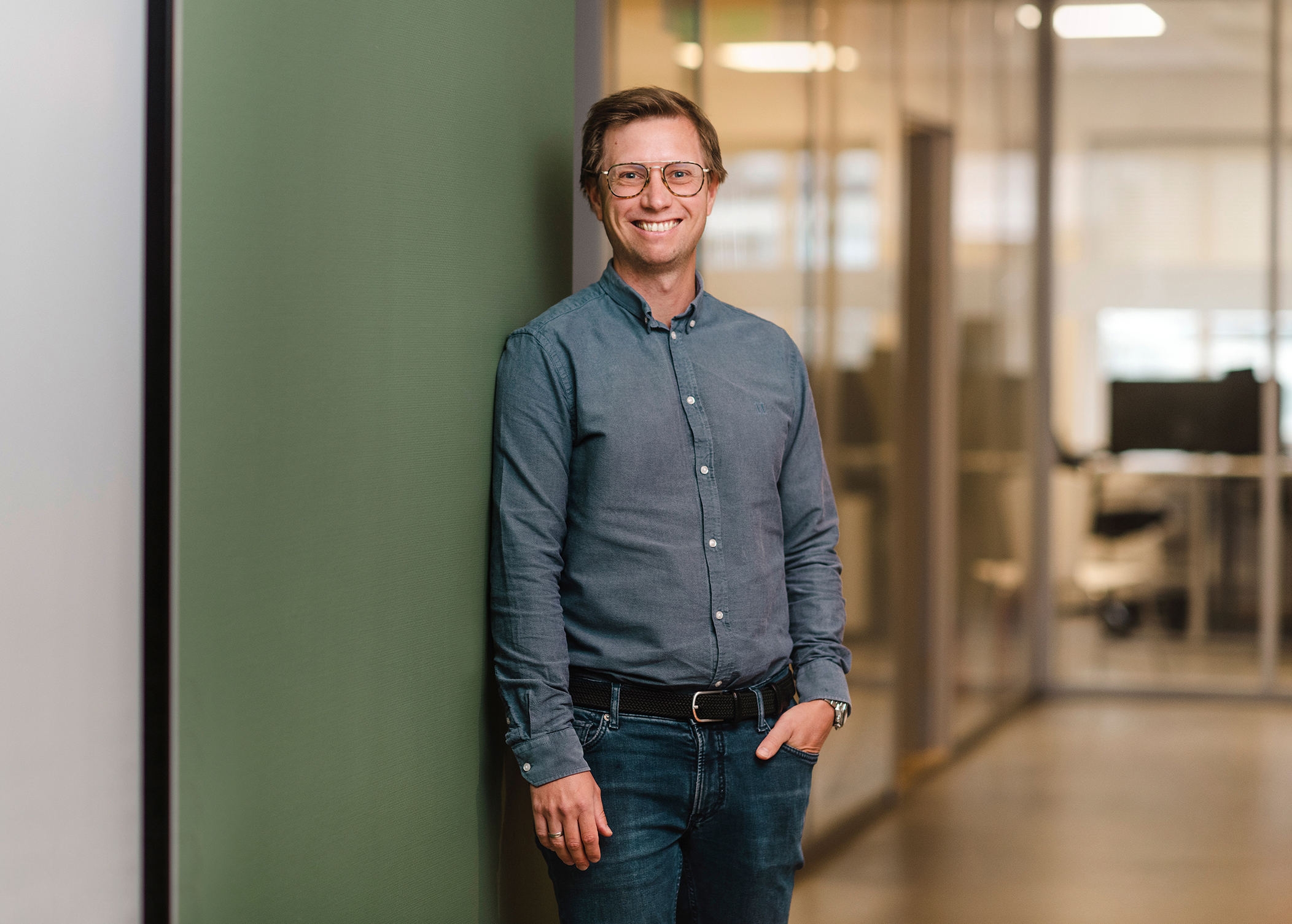 Portrait of employee Daniel Hågensen